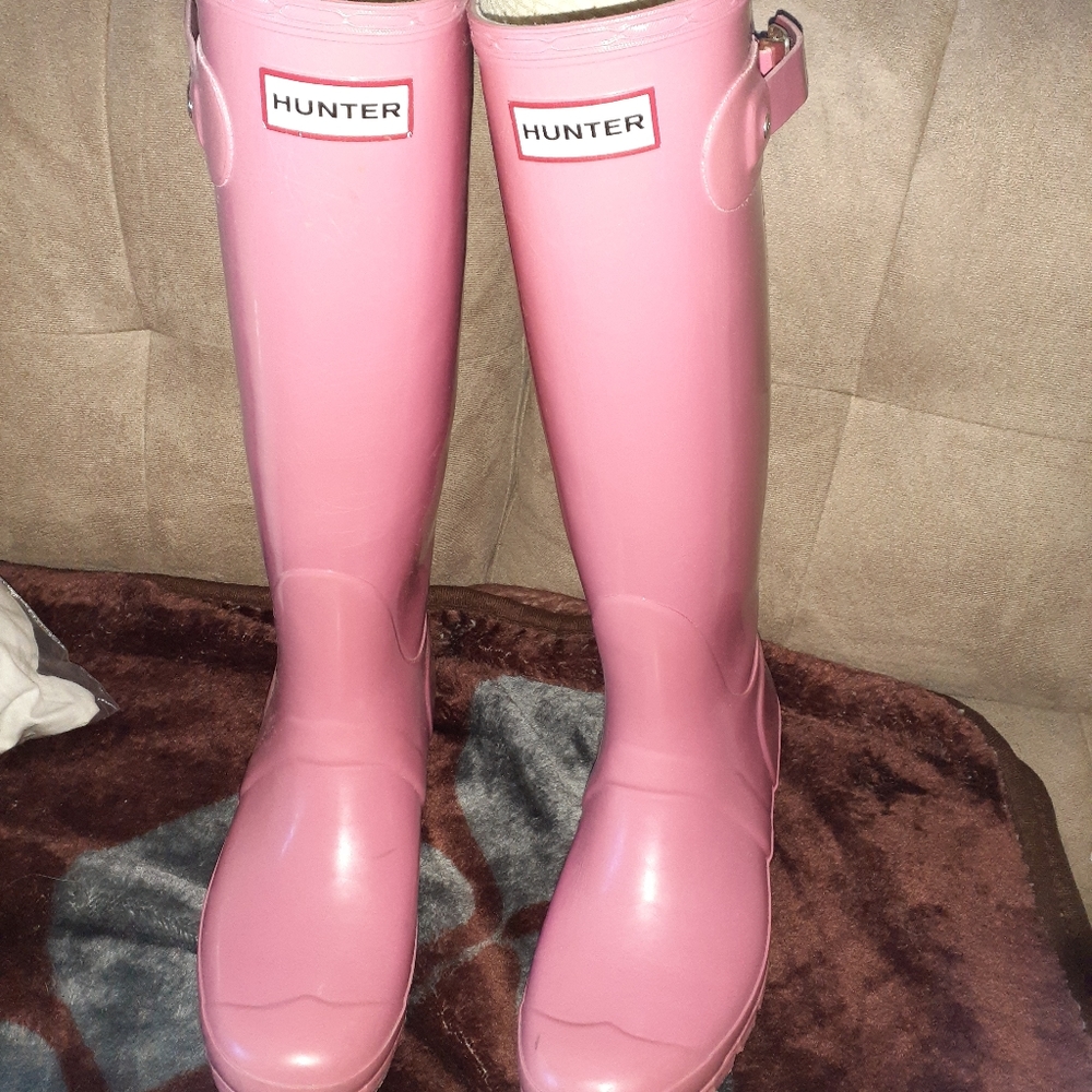 Waterproof boots by hunter